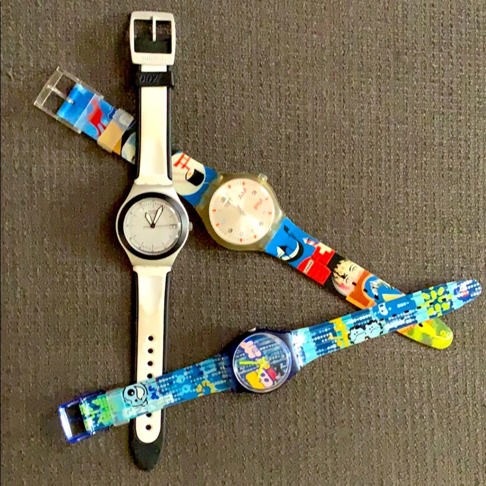 Exclusive Trio of Swatch Watches